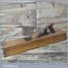 Antique Griffiths Norwich 22” Beechwood Trying Plane - Lapped Flat 