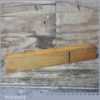 Antique Griffiths Norwich 22” Beechwood Trying Plane - Lapped Flat 