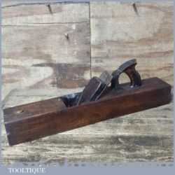 Antique 22” Beechwood Trying Plane - Lapped Flat Ready For Use