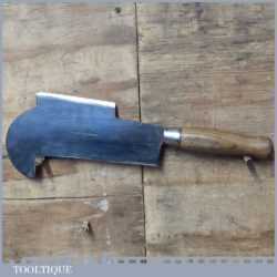 Vintage 9” Brades & Co No: 176 Double Edged Bill Hook - Sharpened Honed