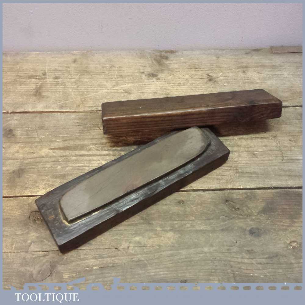 Vintage Natural Honing Oil Stone - Hone Tool after Sharpening