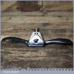 Vintage E Preston Flat Soled Adjustable Spokeshave - Original Iron
