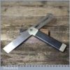 Vintage Carpenters Ebony Brass Sliding Bevel - Good Condition