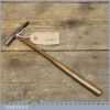 Vintage Small Jewellers Hammer With Fine Hickory Handle