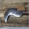 Rare Miniature 4 ½” Long Double Edged French Billhook - Sharpened Honed