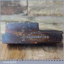 Antique G W Popple Sheffield ¼” Beading Beechwood Moulding Plane