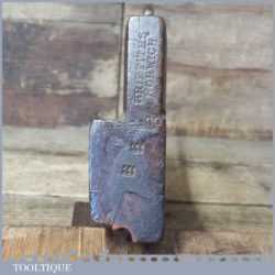 Antique Griffiths Norwich 1/4” Beechwood Beading Moulding Plane