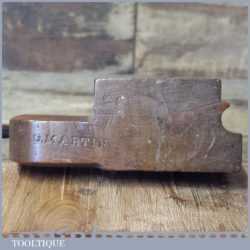 Antique John Moseley & Son 3/8” Beading Beechwood Moulding Plane