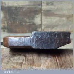 Antique Griffiths Of Norwich 9/16” Rounding Beechwood Moulding Plane