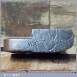 Antique John Moseley & Son 3/4” Hollowing Beechwood Moulding Plane