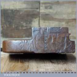 Antique John Moseley & Son 5/16” Beading Beechwood Moulding Plane