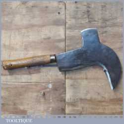 Unusual Antique French Double Edged Billhook - Sharpened Honed