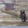 Vintage Metal Worker’s Heavy Square And Round Faced Hammer