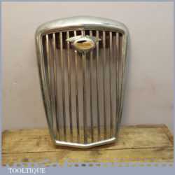 Vintage Wolseley 18” High Car Grill - Automotive Collectors Item