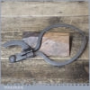 Antique 19th Century 7” Hand Forged Steel Box Jointed Outside Calipers