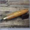 Vintage Robert Sorby Carpenter’s 1 ¼” Gouge Chisel - Sharpened Honed