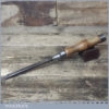 Vintage Robert Sorby Kangaroo Carpenter’s 3/8” Cast Steel Sash Mortice Chisel