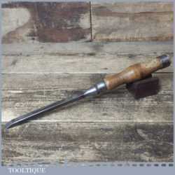 Vintage Robert Sorby Kangaroo Carpenter’s 3/8” Cast Steel Sash Mortice Chisel
