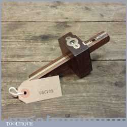 Vintage Rosewood And Brass Mortice Gauge - Probably Made by Marples