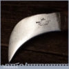 Vintage W Marples Cobblers Leatherworking Butt Knife - Good Condition