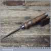 Vintage F Woodcock Carpenter’s 5/32” Cast Steel Sash Mortice Chisel