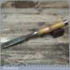 Vintage John Bedford Carpenter’s 1” Heavy Duty Flat Firmer Chisel