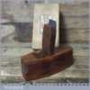 Vintage Boxed W Marples Carpenter’s Beechwood Toothing Plane Original