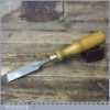 Vintage A Hildick Carpenter’s 1” Firmer Chisel - Sharpened Honed