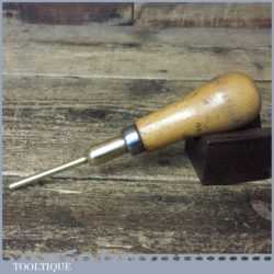 Vintage Rampin Push Pin Tool Beechwood Handle - Good Condition