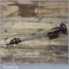 Antique 15 ½” Archimedes Drill Beechwood Handles - Fully Refurbished