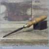 Vintage W Marples Carpenter’s 1/8” Cast Steel Sash Mortice Chisel - Sharpened