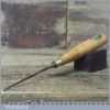 Vintage Robert Sorby Kangaroo Carpenter’s 1/8” Bevel Edge Chisel - Sharpened