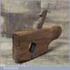 Antique Coachmakers Handled 1” Beech Wood Rebate Compass Plane