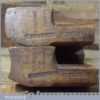 Matched Pair Antique E Blaby 1” Hollow & Round No: 16 Moulding Planes