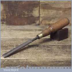 Vintage Robert Sorby Kangaroo Carpenter’s 1/2” Gouge Chisel - Sharpened Honed