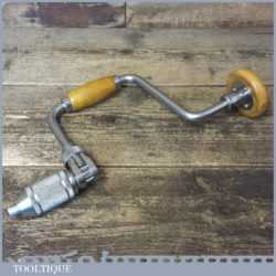 Vintage Footprint No: 170 Carpenter’s Ratchet Brace 10” Swing - Refurbished