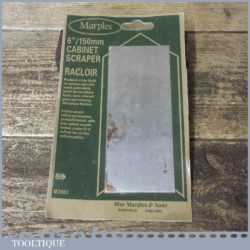 Vintage W Marples & Sons No: M2451 Cabinet Scraper - Unused