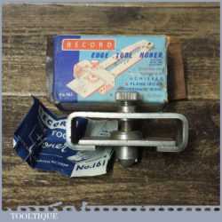 Vintage Boxed Record No: 161 Honing Guide For Chisels Plane Irons