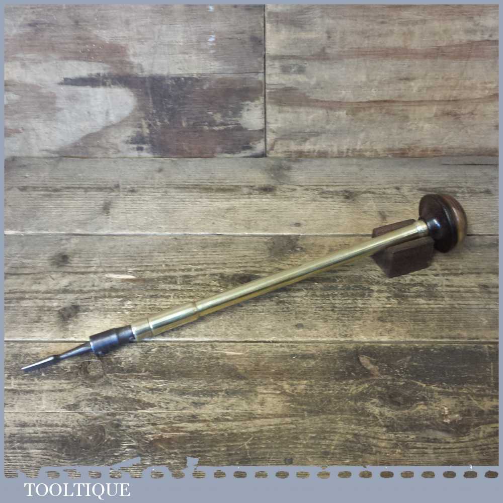 Scarce Antique A H Reid Philadelphia USA Pat 12-1882 Spiral Screwdriver