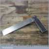 Vintage Henry Disston Philadelphia USA Carpenter’s 12” Cast Steel Try Square