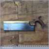 Vintage Robert Sorby Kangaroo 12” Brass Back Tenon Saw 11 ½” TPI - Sharpened