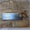 Early Vintage Ward & Payne 12” Steel Back Tenon Saw 13” TPI - Sharpened Refurbished