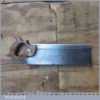 Early Vintage Ward & Payne 12” Steel Back Tenon Saw 13” TPI - Sharpened Refurbished