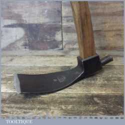 Vintage Brookes Brothers Sheffield Carpenter’s Adze - Sharpened Honed