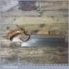 Vintage Drabble & Sanderson 10” Brass Back Dovetail Saw 15 ½” TPI - Sharpened