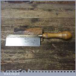 Vintage Buck & Ryan Gentleman’s 5” Brass Back Saw 14 ½” TPI - Sharpened Rip