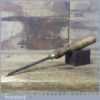 Vintage F Woodcock Carpenter’s 1/4” Firmer Chisel - Fully Refurbished