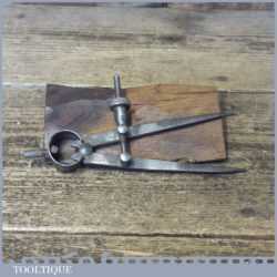 Vintage Moore & Wright 4 ¾” Steel Spring Dividers - Good Condition