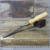 Vintage Carpenter’s 7/16” Gouge chisel - Sharpened Honed