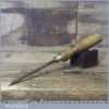 Vintage Marples Carpenter’s 1/4” Firmer Chisel - Fully Refurbished
